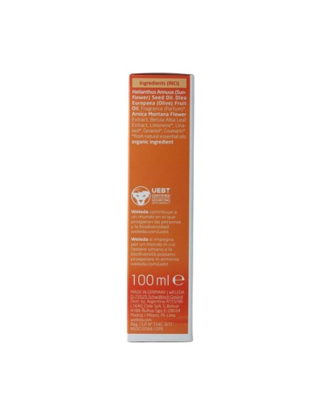 Aceite de Árnica para Masaje 100 ml de aceite Weleda