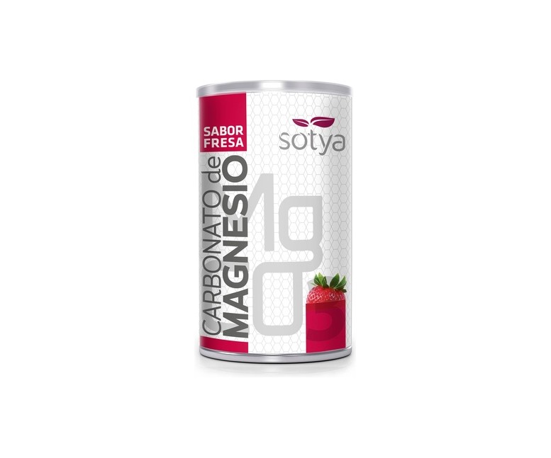 Carbonato de Magnesio 180 g de polvo (Fresa) Sotya