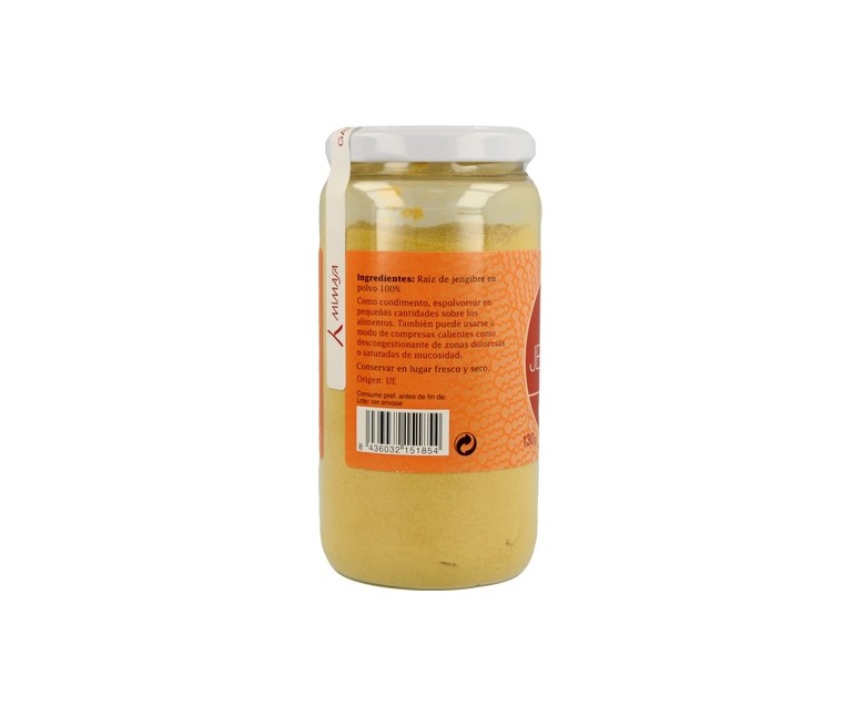 Jengibre Raíz en polvo 130 g Mimasa