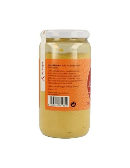 Jengibre Raíz en polvo 130 g Mimasa