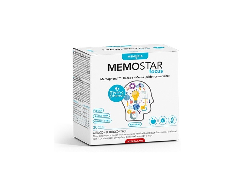 Memostar Focus 30 sobres Intersa