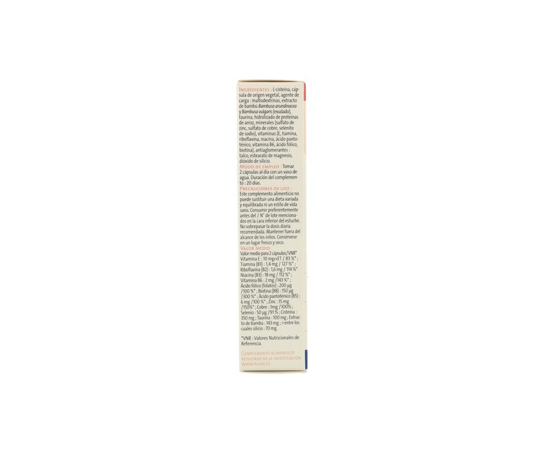 Dermobiane Cabello y Uñas 40 cápsulas Pileje