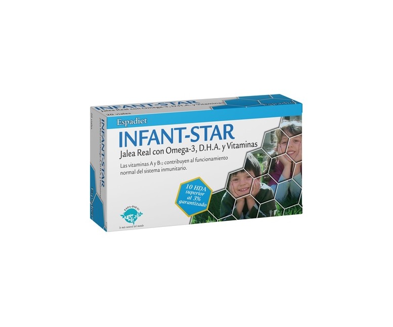 MontStar Jalea Infant Star Omega 20 viales Espadiet
