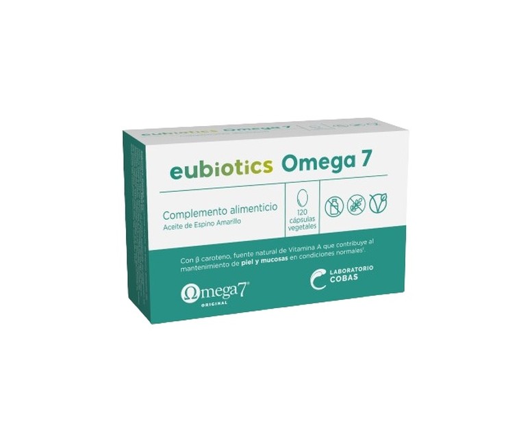 Omega 7 120 cápsulas vegetales Eubiotics