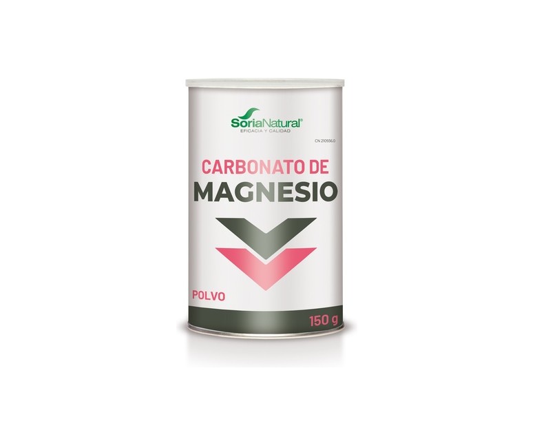 Carbonato Magnesio 150 g de polvo Soria Natural