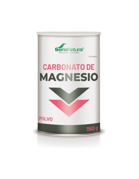 Carbonato Magnesio 150 g de polvo Soria Natural