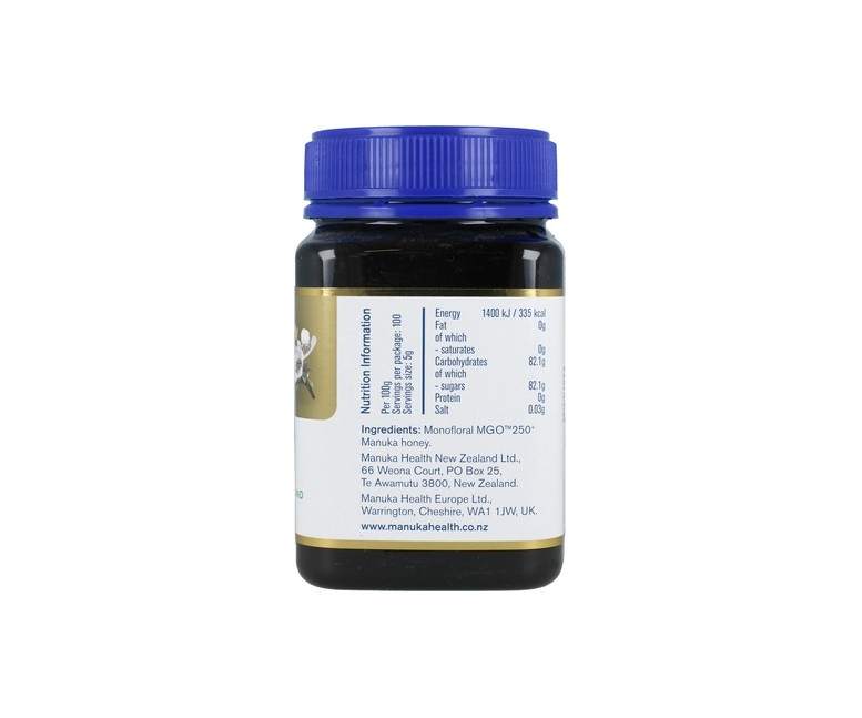 Miel de Manuka MGO 250+ 500 g Manuka Health New Zealand
