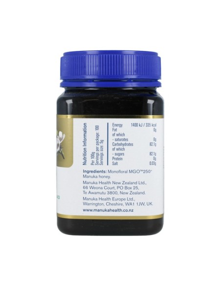 Miel de Manuka MGO 250+ 500 g Manuka Health New Zealand