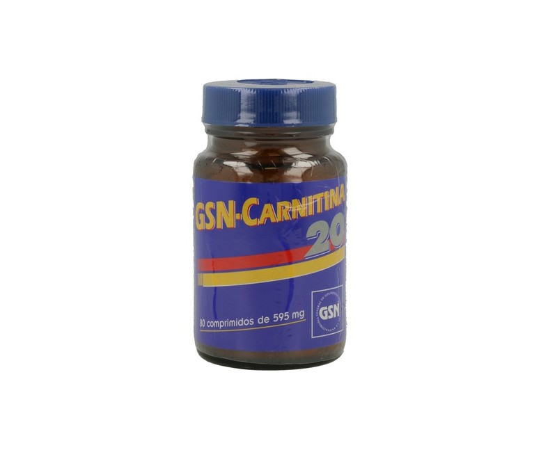 GSN Carnitina 20 80 comprimidos de 250mg Gsn