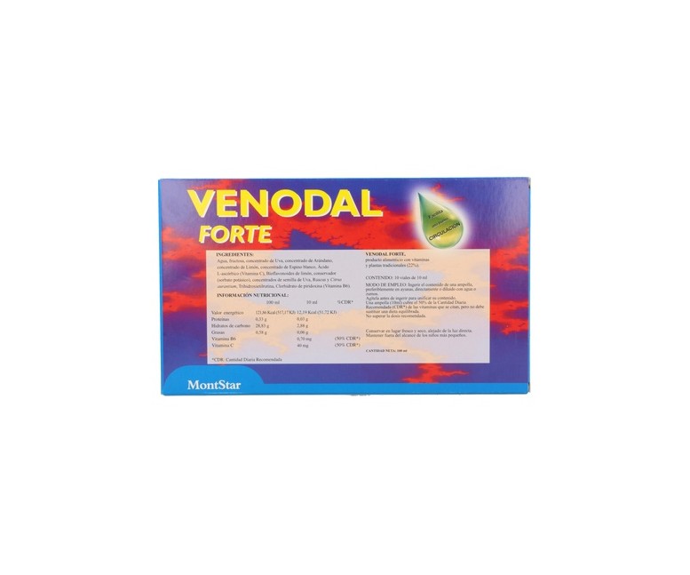 MontStar Venodal Forte 10 viales Espadiet