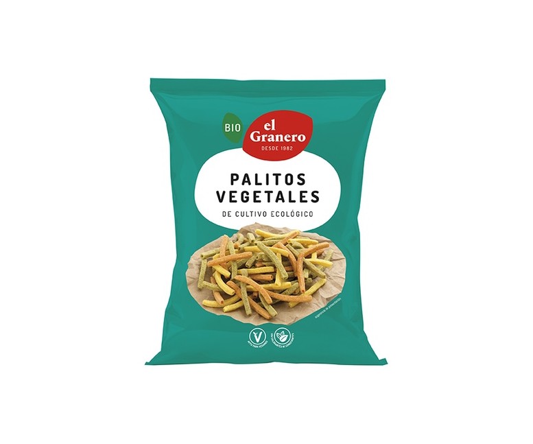 Palitos Vegetales BIO 70 g El Granero Integral