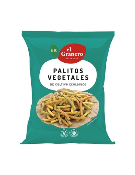 Palitos Vegetales BIO 70 g El Granero Integral