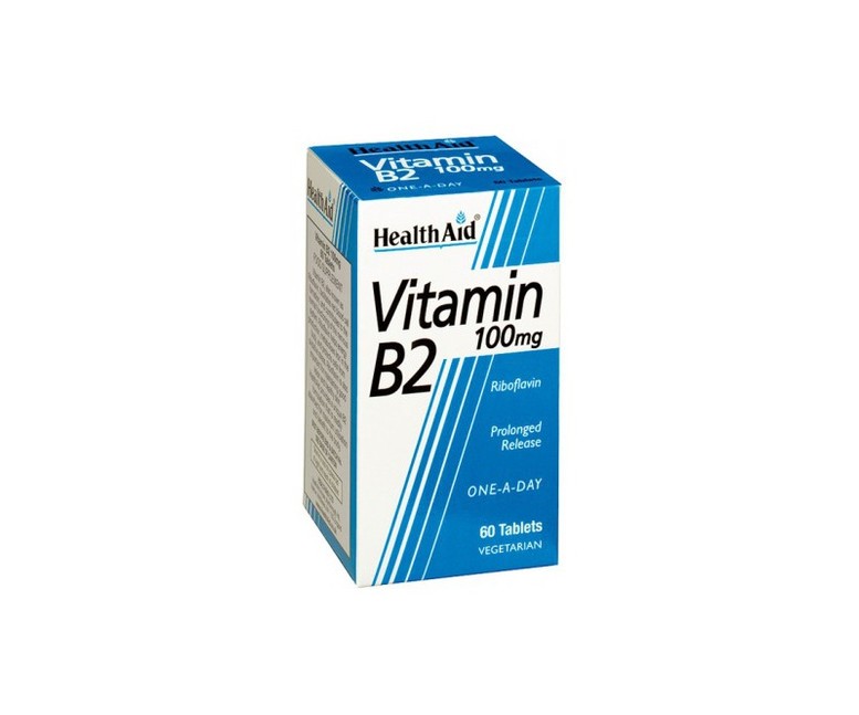 Vit B2 Riboflavina 60 comprimidos Health aid