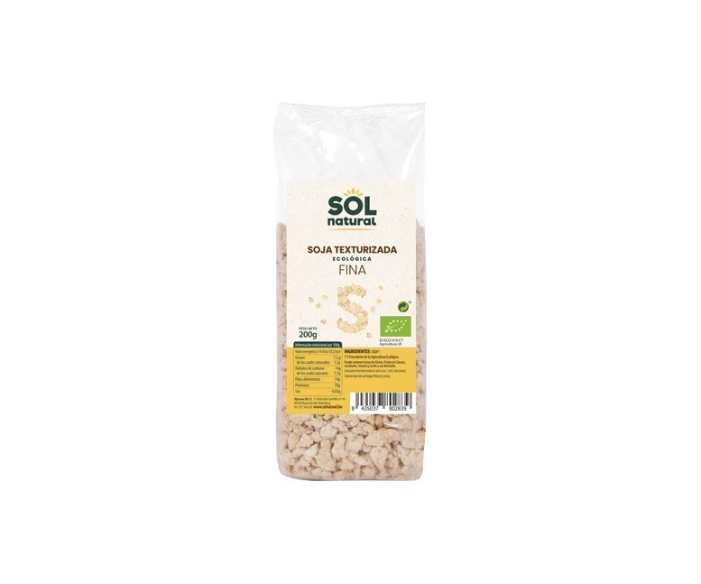 Soja texturizada fina Bio 200 g Sol Natural