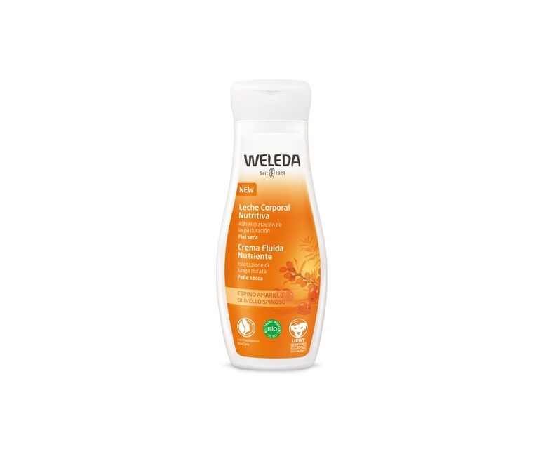 Leche nutritiva de espino amarillo 200 ml Weleda