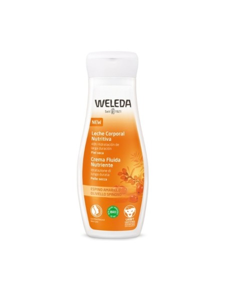 Leche nutritiva de espino amarillo 200 ml Weleda