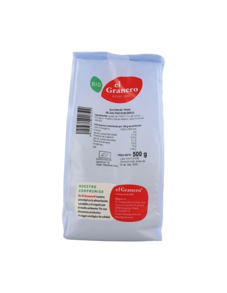 Gluten Trigo BIO 500 g El Granero Integral