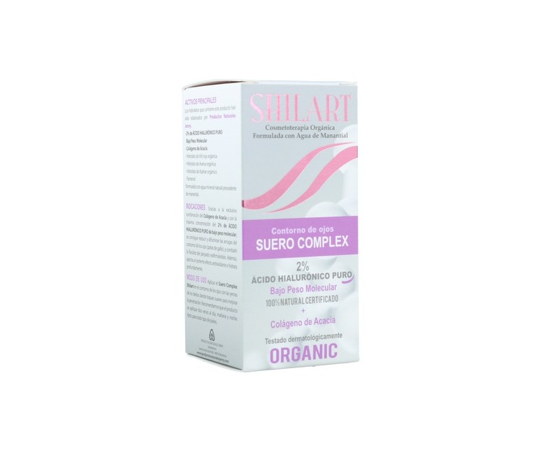 Suero Complex contorno de ojos ácido hialurónico puro 15 ml D'Shila