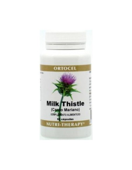 Cardo mariano extracto 90 cápsulas Ortocel Nutri Therapy