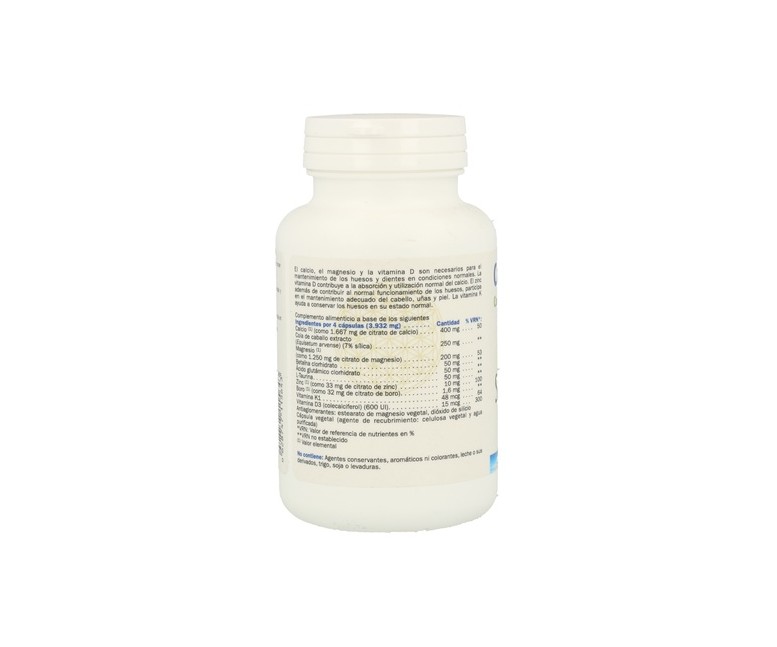 Calcio y Magnesio con vitamina D, Zinc y Boro 100 cápsulas Sura Vitasan