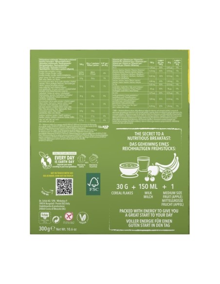 Cereales flakes sin gluten 300 g Schär
