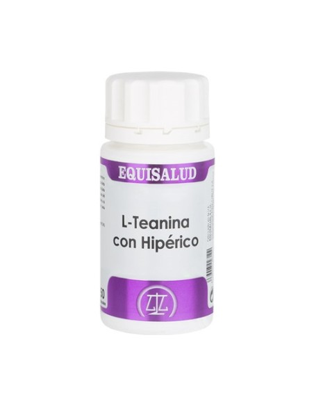 L-teanina con hipérico Holomega 50 cápsulas Equisalud