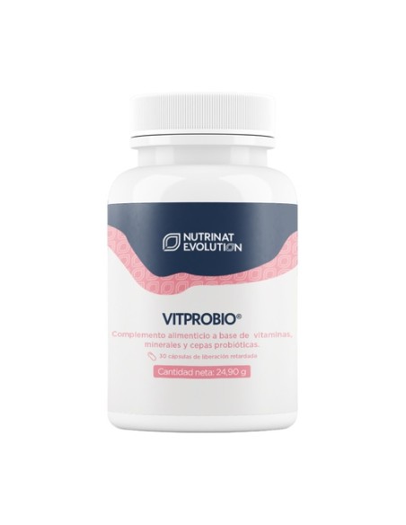 Vitprobio sistema inmune y digestivo 30 cápsulas vegetales Nutrinat Evolution