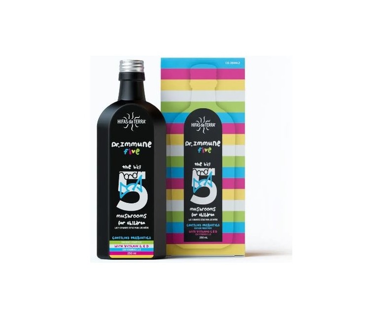 Jarabe Dr. Immune Five 250 ml Hifas da terra