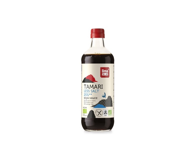 Tamari ( 25% Menos Sal ) 500 ml Lima
