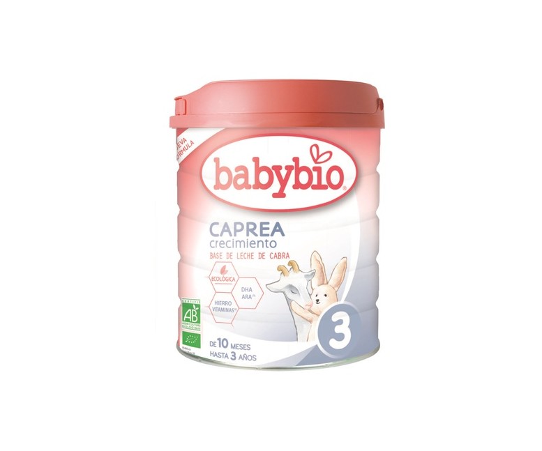 Leche de Cabra Caprea 3 10m+ 800 g de polvo Babybio