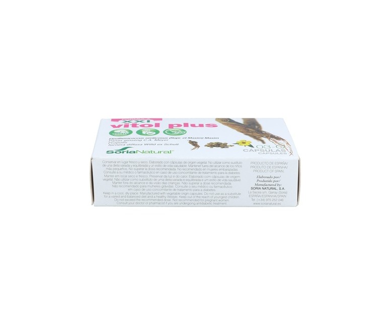 03 C Vitol Plus (Fórmula XXI) 30 cápsulas Soria Natural