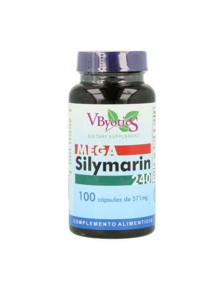 Mega Silimarina Nac 100 cápsulas de 240mg Vbyotics