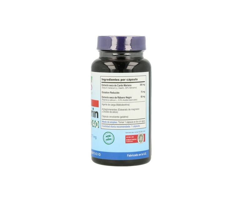 Mega Silimarina Nac 100 cápsulas de 240mg Vbyotics
