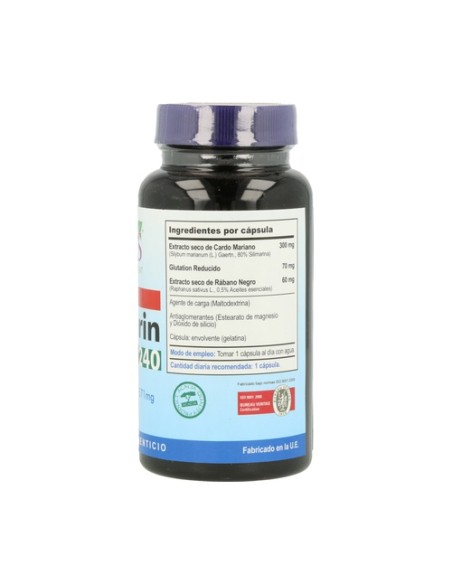 Mega Silimarina Nac 100 cápsulas de 240mg Vbyotics