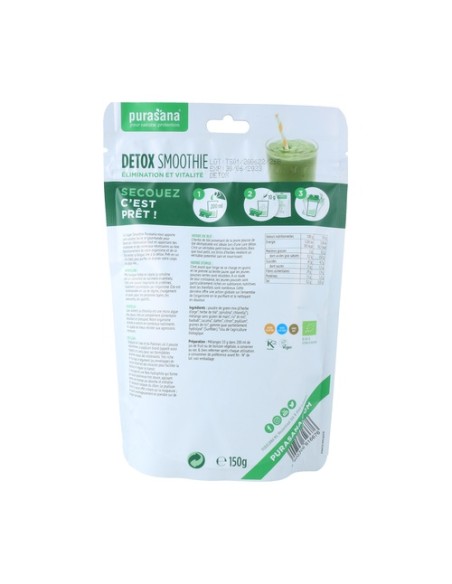 Detox Smoothie 150 g Purasana