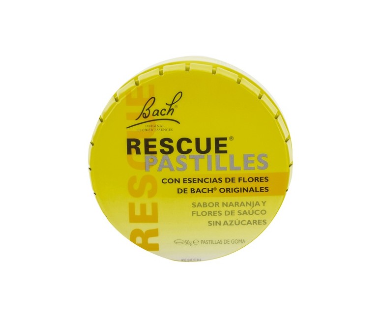 Bach Rescue Pastillas 50 g (Naranja) Rescue