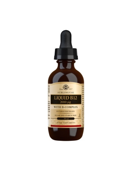 Vitamina B12 líquida sublingual 59 ml Solgar