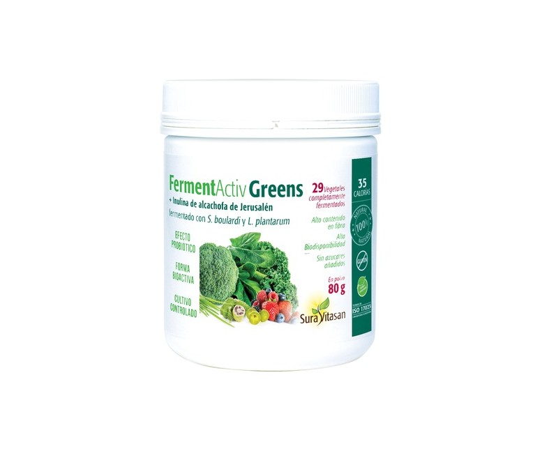 Fermentactiv greens 80 g Sura Vitasan