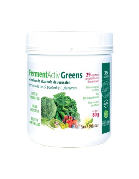Fermentactiv greens 80 g Sura Vitasan