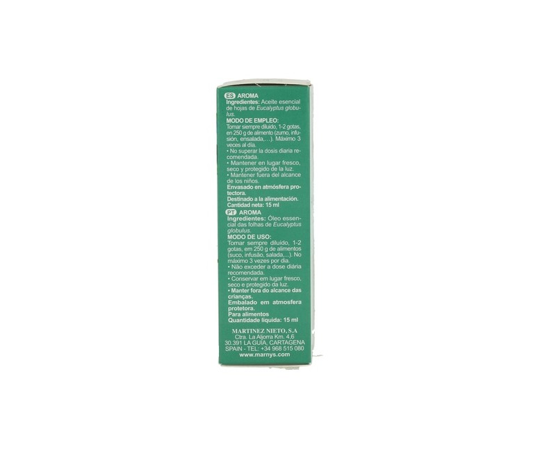 Aceite Esencial de Eucalipto 15 ml (Eucalipto) MARNYS®