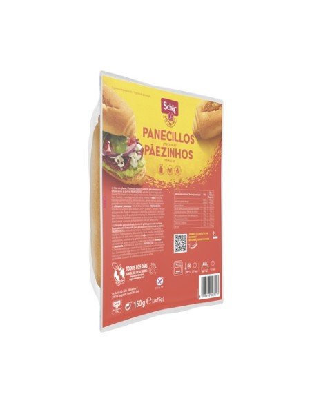 Panecillos sin gluten 150 g Schär