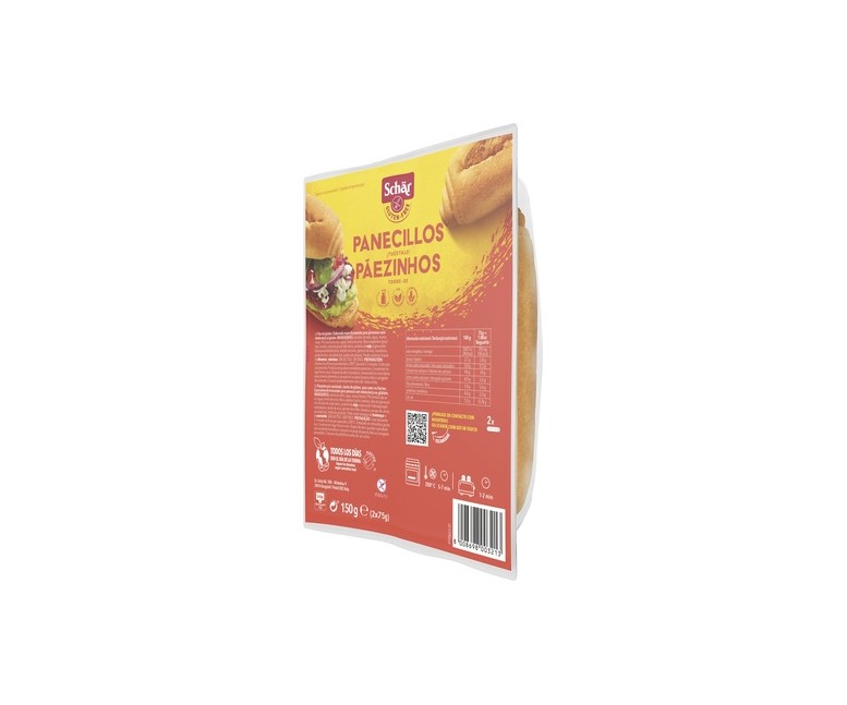Panecillos sin gluten 150 g Schär