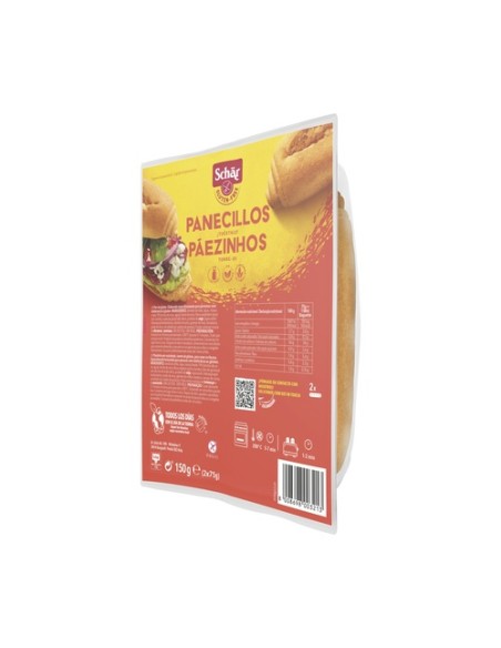 Panecillos sin gluten 150 g Schär