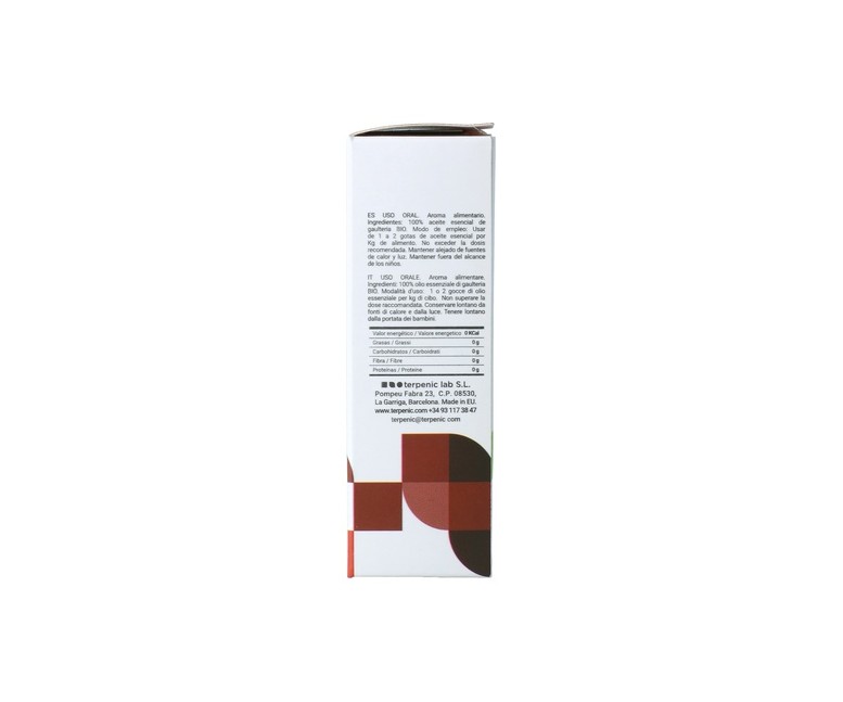 Aceite Esencial Gaulteria Bio 10 ml de aceite esencial Terpenic