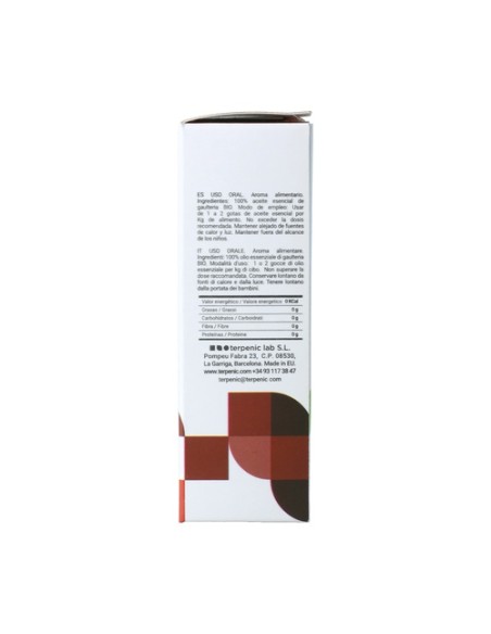 Aceite Esencial Gaulteria Bio 10 ml de aceite esencial Terpenic