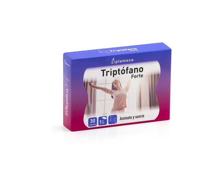 Triptófano Forte 30 comprimidos Plameca