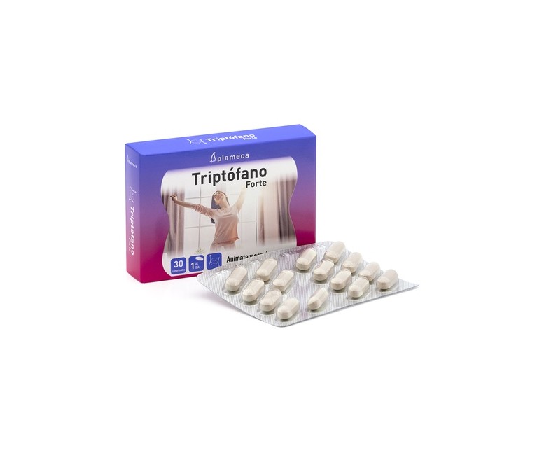 Triptófano Forte 30 comprimidos Plameca