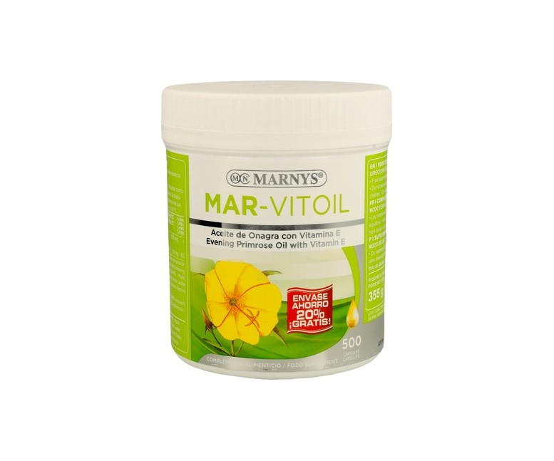 Aceite de Onagra (Mar-Vitoil) 400 perlas de 500mg MARNYS®
