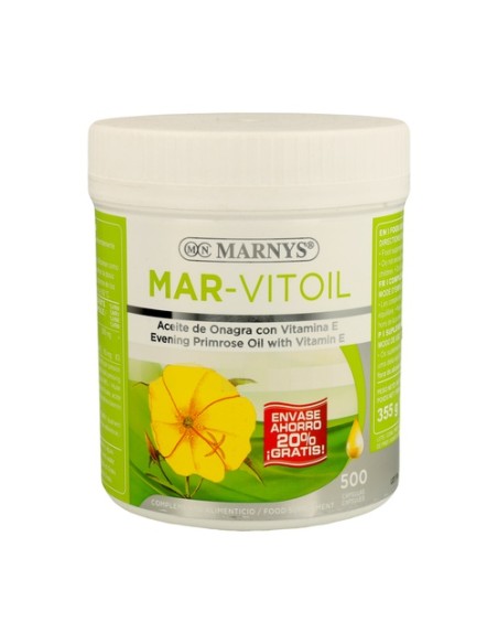 Aceite de Onagra (Mar-Vitoil) 400 perlas de 500mg MARNYS®