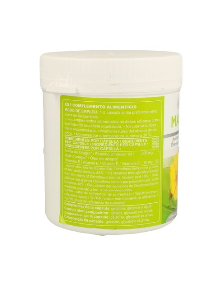 Aceite de Onagra (Mar-Vitoil) 400 perlas de 500mg MARNYS®